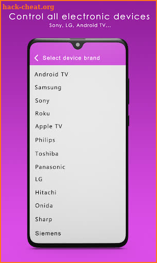 Sure Universal Remote Control Smart TV screenshot