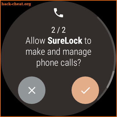 SureLock for Smartwatch screenshot