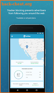 SurfEasy Secure Android VPN screenshot