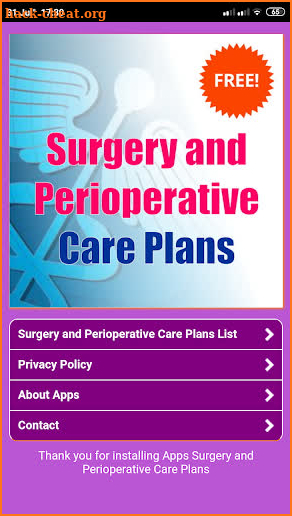 Surgery and Perioperative Nursing Care Plans screenshot