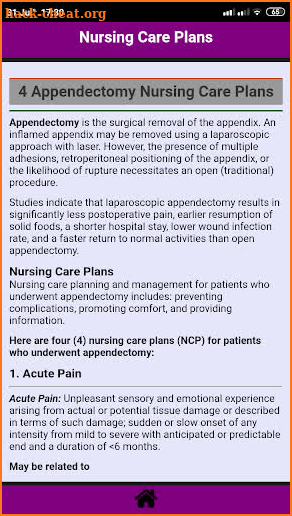 Surgery and Perioperative Nursing Care Plans screenshot