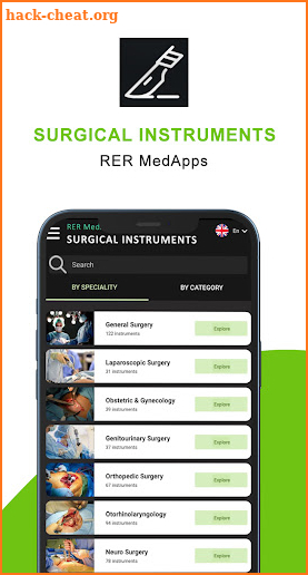 Surgical Instruments screenshot