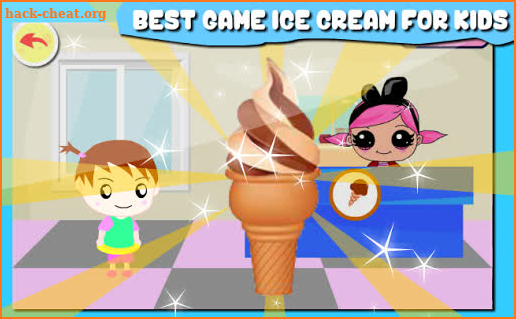 doll ice cream cartoon