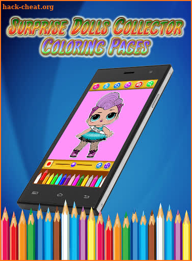 Surprise Dolls Collector Coloring Pages screenshot