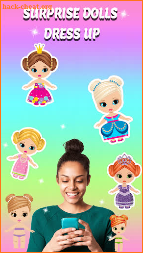 Surprise Dolls Dress up Glitter screenshot