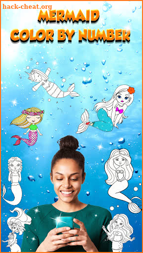 Surprise Dolls Mermaids Coloring pages screenshot