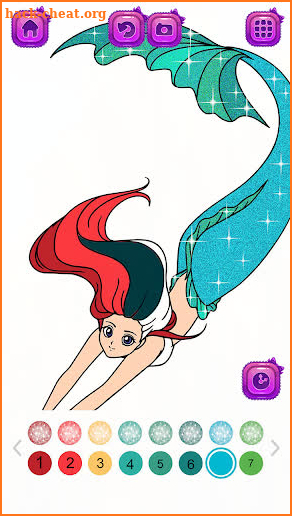 Surprise Dolls Mermaids Coloring pages screenshot