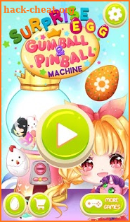 Surprise Egg Gumball and Pinball Machine Fun screenshot
