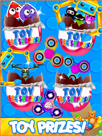 Surprise Eggs - Chocolate Kids Eggs Prize Toys screenshot