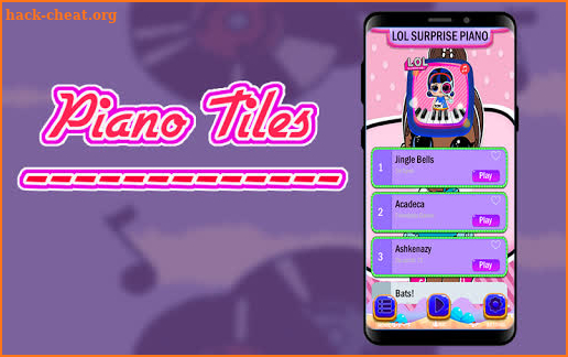 SURPRISE LOL PIANO GAME TILES screenshot