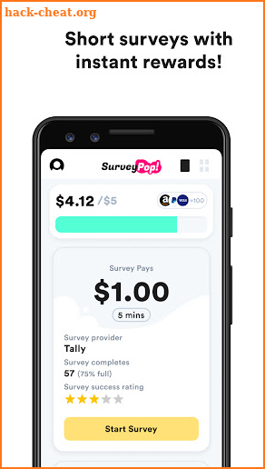 Survey Pop: Make money fast! screenshot