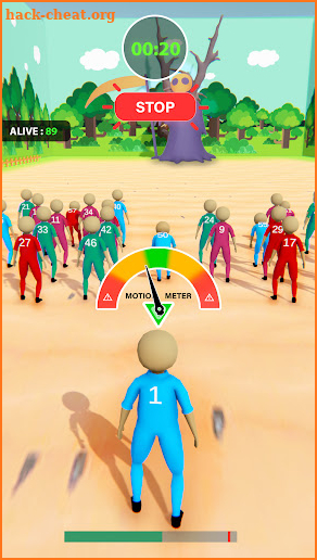 Survival Game Challenge - Red & Green Light Race screenshot