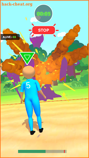 Survival Game Challenge - Red & Green Light Race screenshot