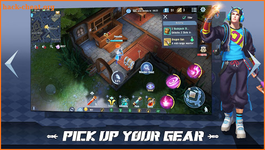 Survival Heroes - MOBA Battle Royale screenshot