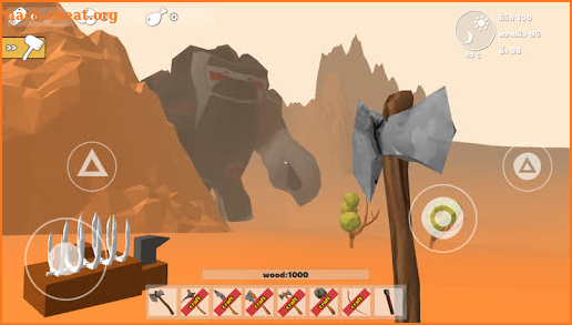 Survival in the desert screenshot