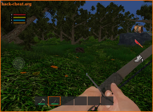 Survival Island raft crafting 3D screenshot