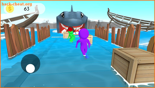 Survival Raft - Ocean Shark & Human Fall Survival screenshot