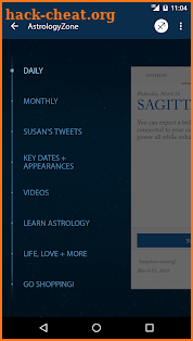 Susan Miller's Astrology Zone screenshot