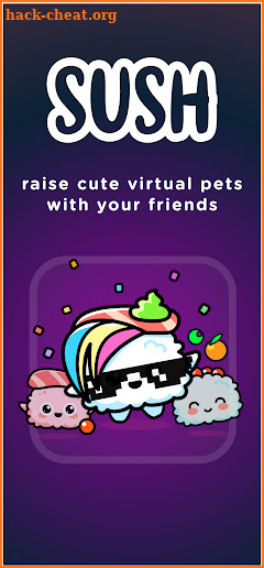 SUSH • virtual pets screenshot