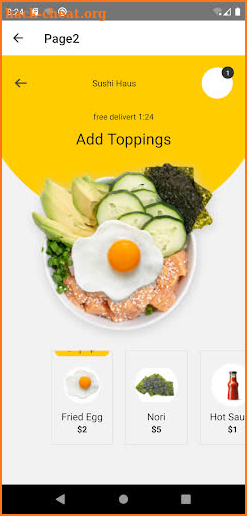 Sushi App screenshot