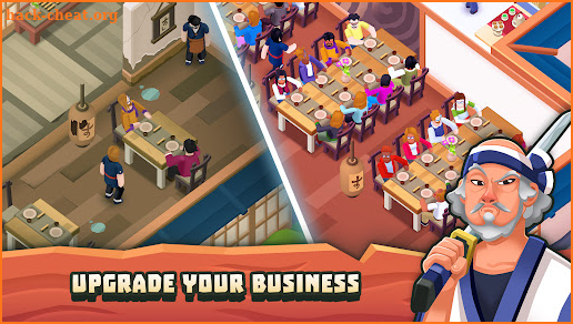 Sushi Empire Tycoon—Idle Game screenshot