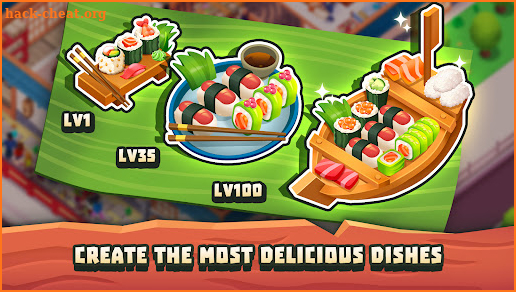 Sushi Empire Tycoon—Idle Game screenshot