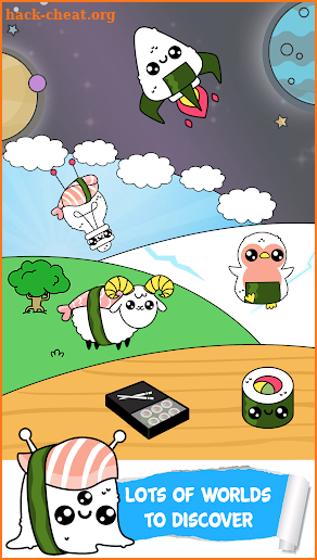 Sushi Evolution Food Clicker screenshot