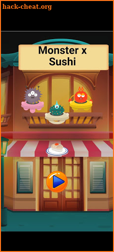 Sushi Monster: puzzle match two screenshot