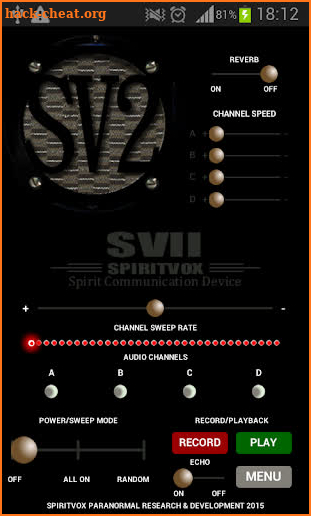 SV-2 SpiritVox "Ghost Box" SV1 screenshot