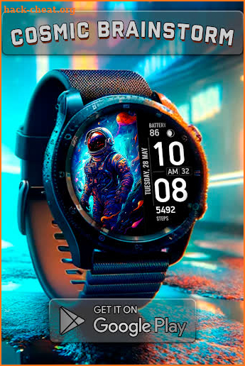 СВ08 Space Watch Face screenshot