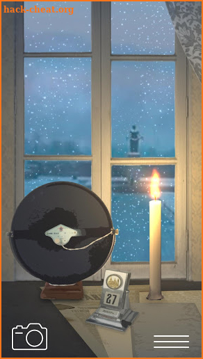Свеча в окне screenshot