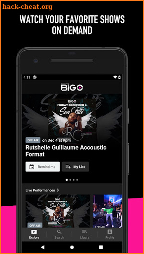 SW BigO - Stream with BigO screenshot