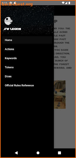 SW Legion Rules screenshot