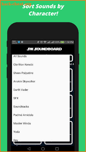 SW Soundboard - Ringtones, Quotes & Sounds screenshot
