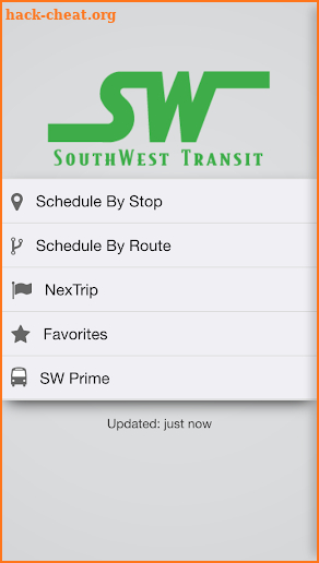 SW Transit screenshot