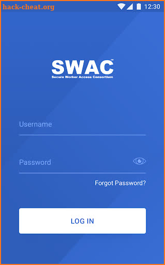 SWAC Mobile Authentication Tool screenshot