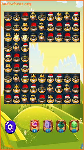 Swag Emojis Match 3 Puzzle screenshot