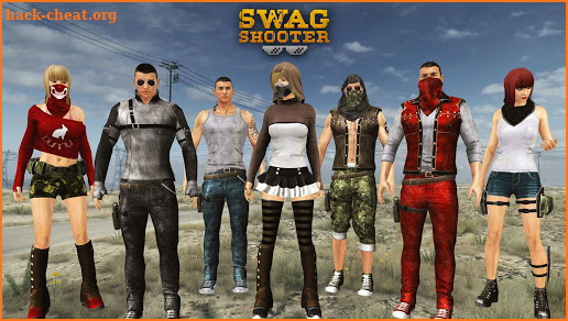 Swag Shooter - Online & Offline Battle Royale Game screenshot