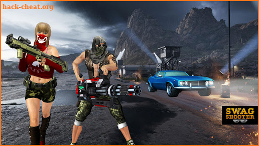 Swag Shooter - Online & Offline Battle Royale Game screenshot
