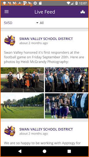Swan Valley School District MI screenshot