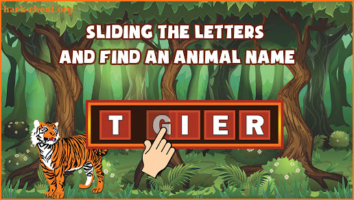 Swap Letters - Animal Names screenshot