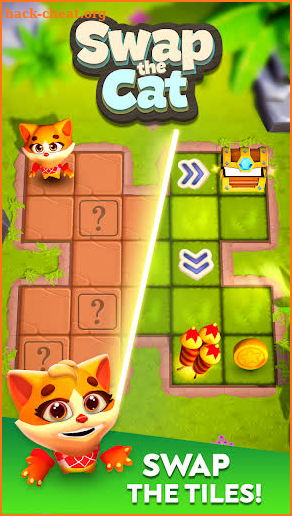 Swap the Cat : Merge Puzzle screenshot