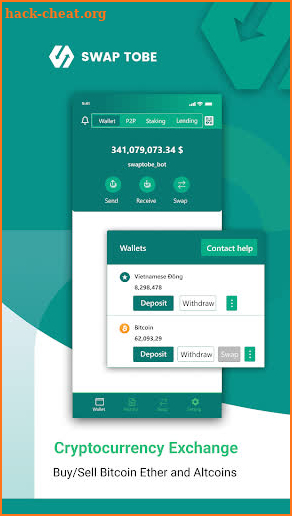 Swap Tobe - Crypto Exchange screenshot
