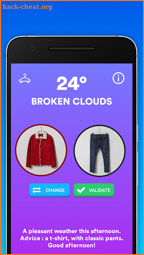 Swapparel - dress for the weather. screenshot