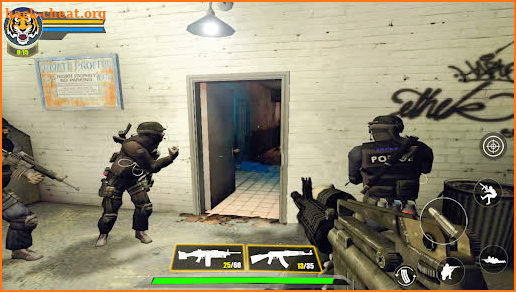 Swat Gun Games: Black ops game screenshot