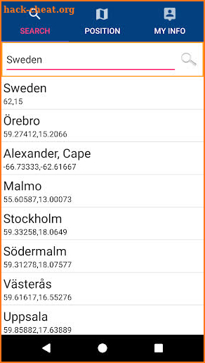 Sweden Inland Seas GPS Charts screenshot