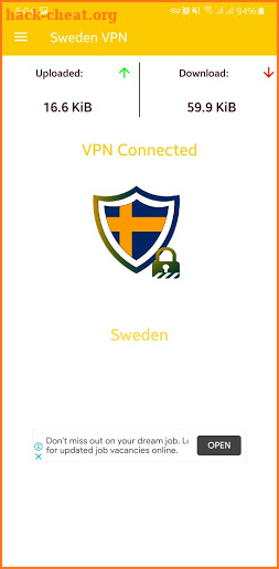 Sweden VPN – Free Proxy & Secure VPN screenshot
