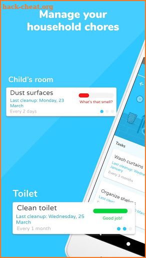Sweepy: Home Cleaning Schedule screenshot