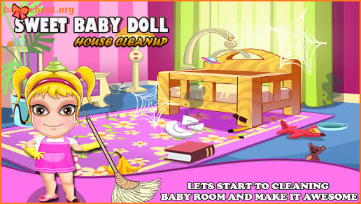 Sweet Baby Doll House Cleanup - Home Cleaning screenshot