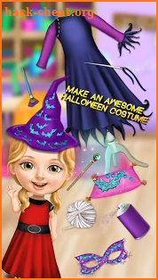Sweet Baby Girl Halloween Fun screenshot